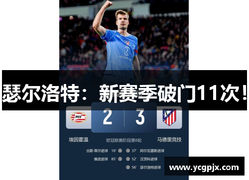 瑟尔洛特：新赛季破门11次！